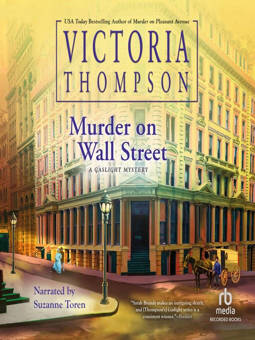 Title details for Murder on Wall Street by Victoria Thompson - Available
